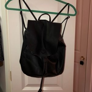 Black backpack